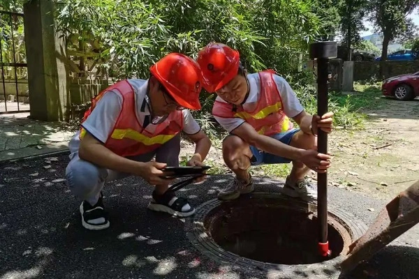 Erkennungs schritte von CCTV-Rohr inspektions geräten