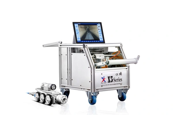 Video Inspection Crawler in der Rohrnetz diagnose